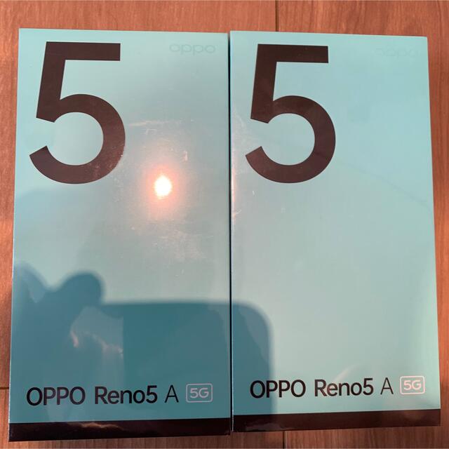 OPPO Reno5A (esim) シルバーブラック　 スマホ/家電/カメラのスマートフォン/携帯電話(スマートフォン本体)の商品写真