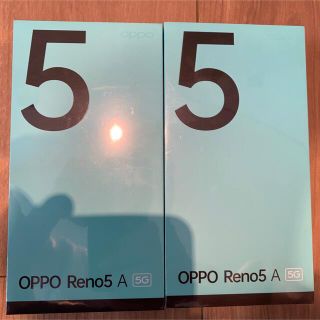 OPPO Reno5A (esim) シルバーブラック　(スマートフォン本体)