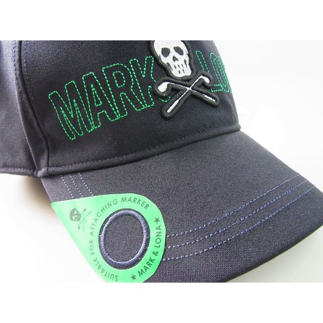 マーク&ロナ☆G.O.D Cap W/Ball Marker FR ネイビー - ウエア