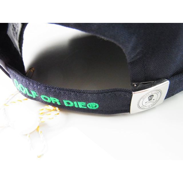 マーク&ロナ☆G.O.D Cap W/Ball Marker FR ネイビー - ウエア