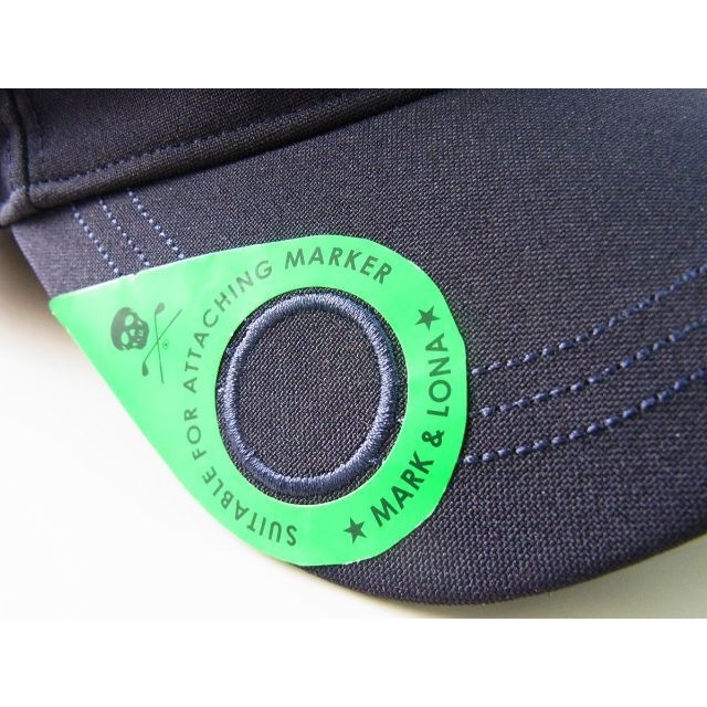 マーク&ロナ☆G.O.D Cap W/Ball Marker FR ネイビー - ウエア