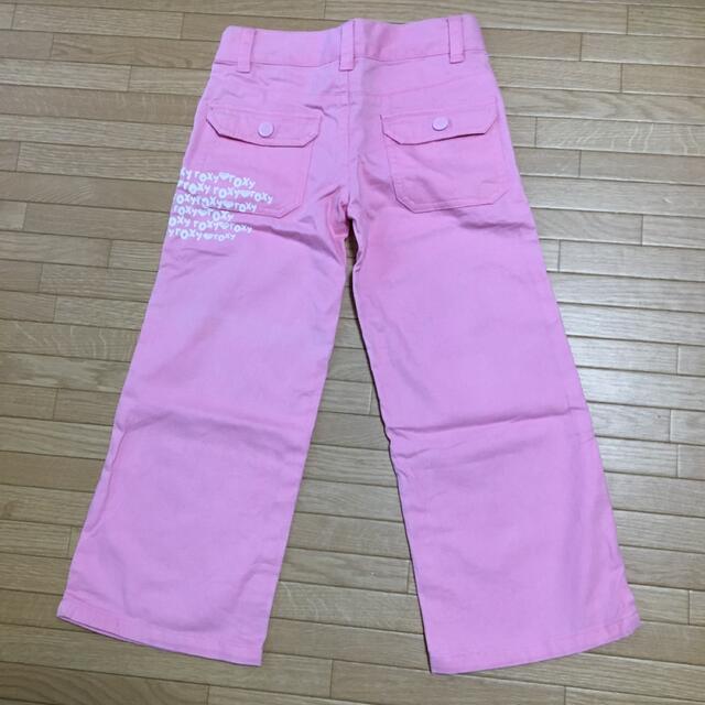 Roxy(ロキシー)のROXY ピンクのロングパンツ　S キッズ/ベビー/マタニティのキッズ服女の子用(90cm~)(パンツ/スパッツ)の商品写真