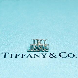 Tiffany & Co. - VINTAGE TIFFANY ティファニー TRY JESUS ピンバッジ