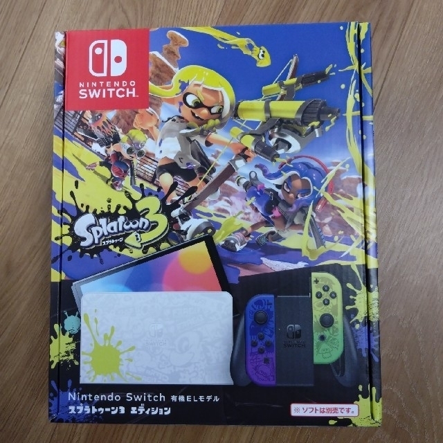 ゲームソフトゲーム機本体【新品未開封】Nintendo Switch Splatoon3エディション