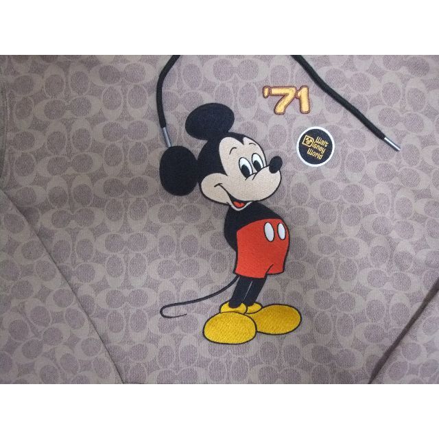 極美品 50周年 DISNEY x COACH ミッキーマウス コラボu3000