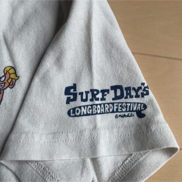 Tシャツ　SURF  DAYS サーフデイズ　used サイズ140 キッズ/ベビー/マタニティのキッズ服男の子用(90cm~)(Tシャツ/カットソー)の商品写真