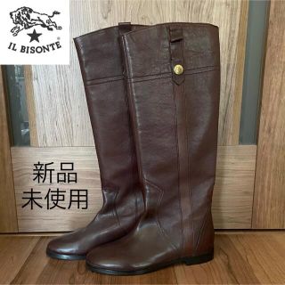 【一点限り】IL BISONTE　イル ビゾンテ　約 24cm　ロング　ブーツ