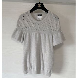 シャネル(CHANEL)の極美品♡ CHANEL カシミヤ　ニット　セーター　トップス　34(ニット/セーター)