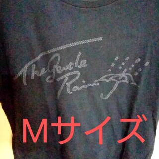 タケオキクチ(TAKEO KIKUCHI)のタケオキクチ サイズ２ 黒 プリント Tシャツ(Tシャツ/カットソー(半袖/袖なし))