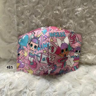 lol サプライズ♡インナーマスク♡子供♡立体♡❤︎483(外出用品)