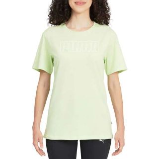 プーマ(PUMA)の新品 S ★ PUMA プーマ レディース 半袖 Tシャツ グリーン US-XS(Tシャツ(半袖/袖なし))