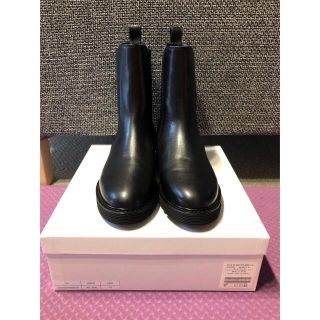 SLOBE IENA - SLOBE IENA サイドゴアブーツ ブラック 37の通販 by