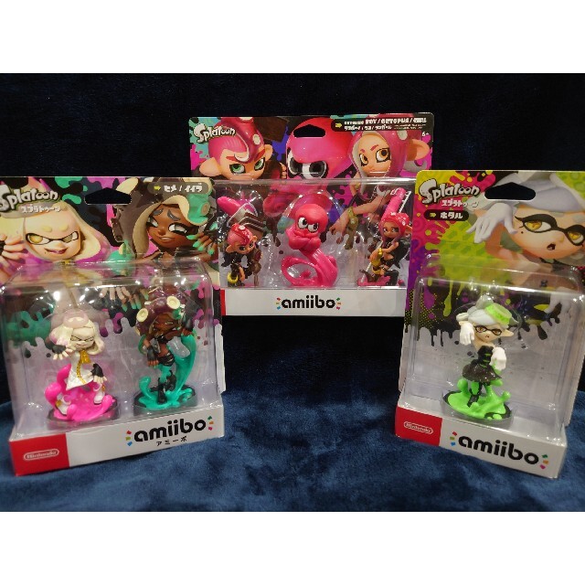 スプラトゥーン amiibo タコセット 6つ 新品の+mecacrest.jp