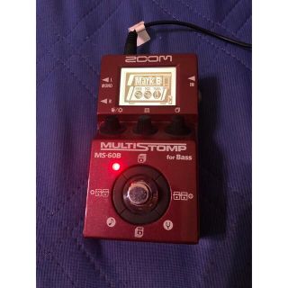 ズーム(Zoom)のMS-60B  MULTISTOMP BASS PEDAL(ベースエフェクター)