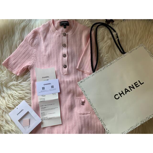 2022新作 CHANEL ニット半袖