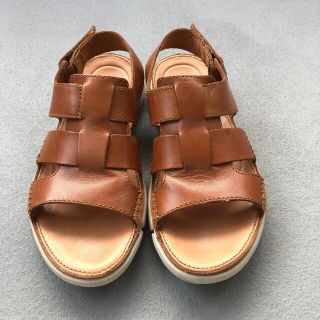 CLARKS Malone Easyクラークス メンズ サンダル レザー新品