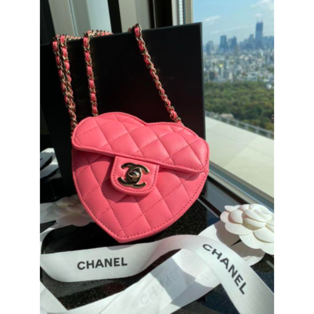 安心発送】 CHANEL 幻のハートバッグ ピンク 2022 CHANEL - ショルダー