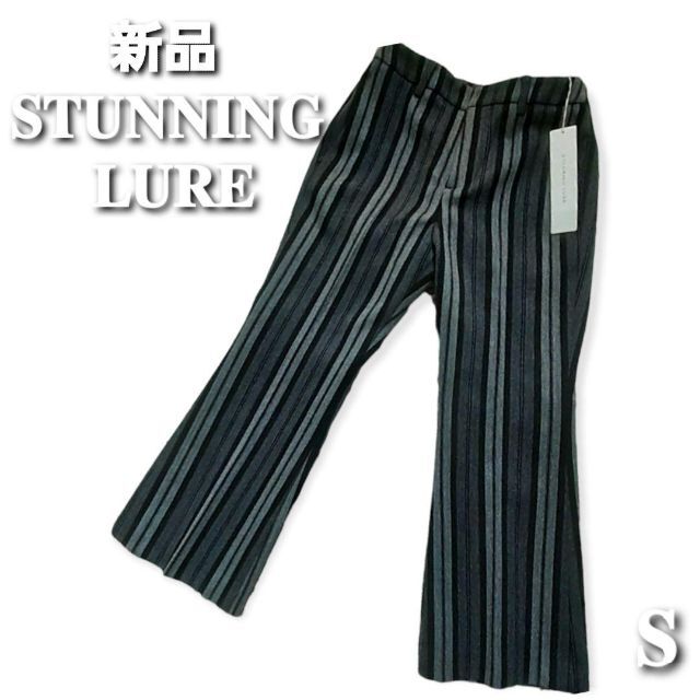 新品タグ付◆STUNNING LURE ワイドテーパード トラウザーズ パンツ