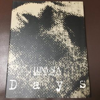 LUNA SEA 写真集 Days(ミュージシャン)