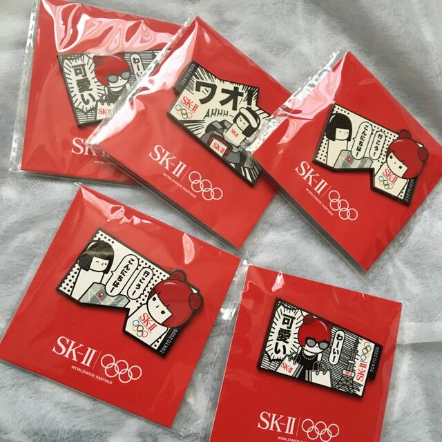 SK-II(エスケーツー)のSK2 ノベルティ　ピンバッジ　オリンピック エンタメ/ホビーのコレクション(ノベルティグッズ)の商品写真