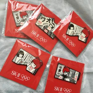 エスケーツー(SK-II)のSK2 ノベルティ　ピンバッジ　オリンピック(ノベルティグッズ)