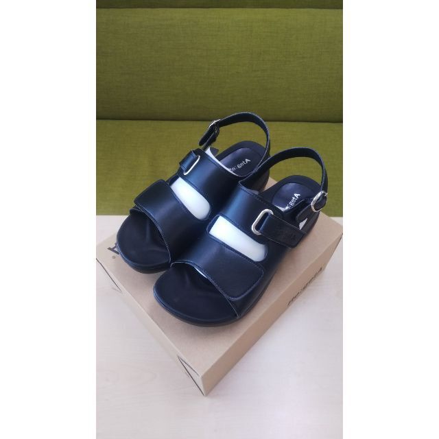Re:getA(リゲッタ)の「新品・未使用」リゲッタ　ＲＷ1001　ワークコンフォートサンダル　Ｍ レディースの靴/シューズ(サンダル)の商品写真