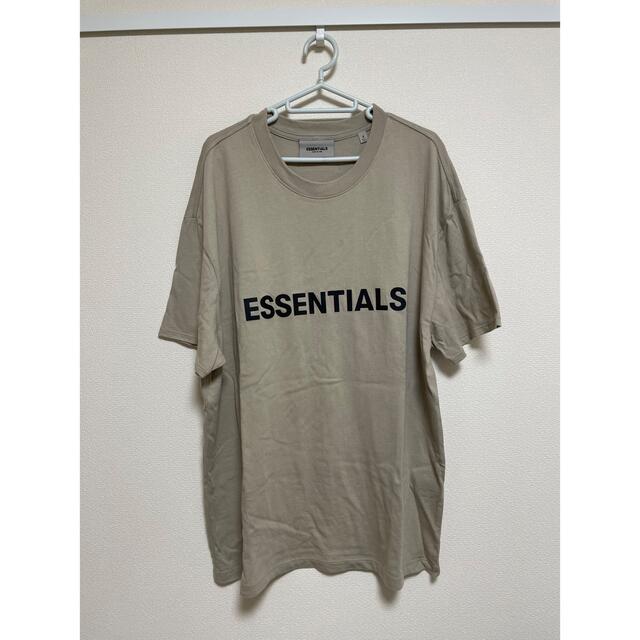 Essential(エッセンシャル)のEssentials 美品 Tシャツ Sサイズ Tan ssense 正規品 メンズのトップス(Tシャツ/カットソー(半袖/袖なし))の商品写真