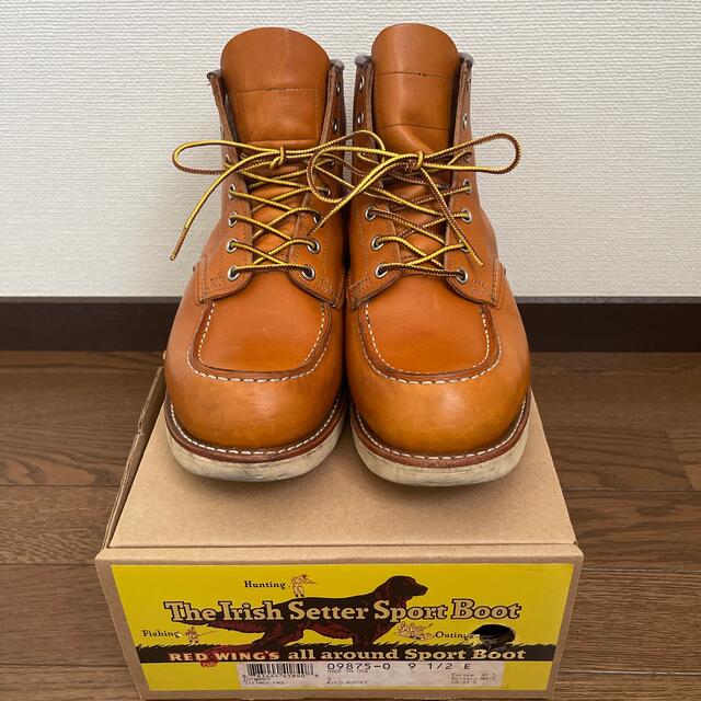 RED WING  9875   復刻犬タグ    27.5cm