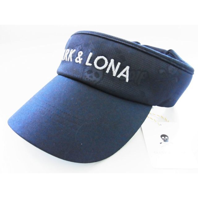 ウエア 人気☆MARK&LONAマーク&ロナ RulerJQ Visor サンバイザー黒