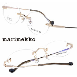 マリメッコ(marimekko)のmarimekko 軽量ツーポイントフレーム 新品未使用品(サングラス/メガネ)