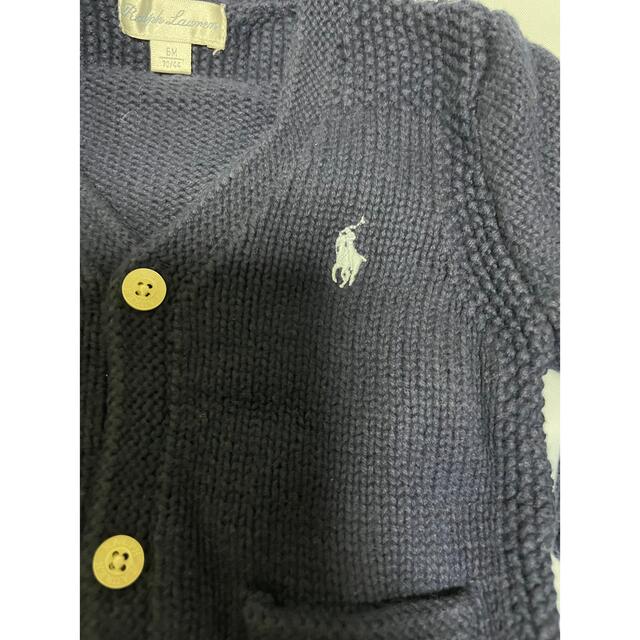 Ralph Lauren(ラルフローレン)のラルフローレン　babyニット　靴下セット キッズ/ベビー/マタニティのベビー服(~85cm)(ニット/セーター)の商品写真