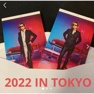 YOSHIKIディナーショー2022 EVENING お土産 ステッカー(ミュージシャン)