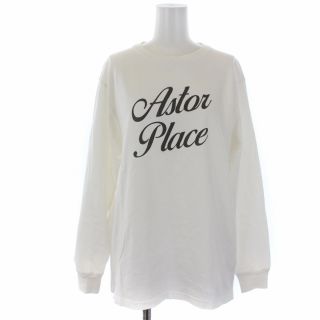 フレームワーク(FRAMeWORK)のフレームワーク ASTOR PLACE ロンTEE Tシャツ 長袖 F 白(Tシャツ(長袖/七分))