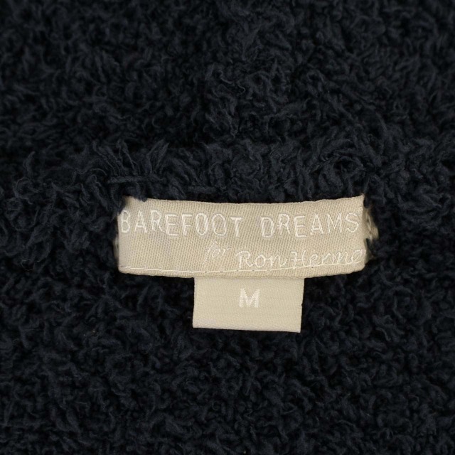 BAREFOOT DREAMS(ベアフットドリームス)のベアフットドリームス ダッフルコート ロング ボア ストレッチ M 紺 レディースのジャケット/アウター(ダッフルコート)の商品写真