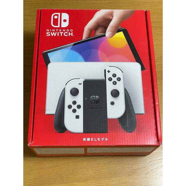 ゲームソフトゲーム機本体Nintendo Switch 有機EL ※Joy-Conストラップ色違い