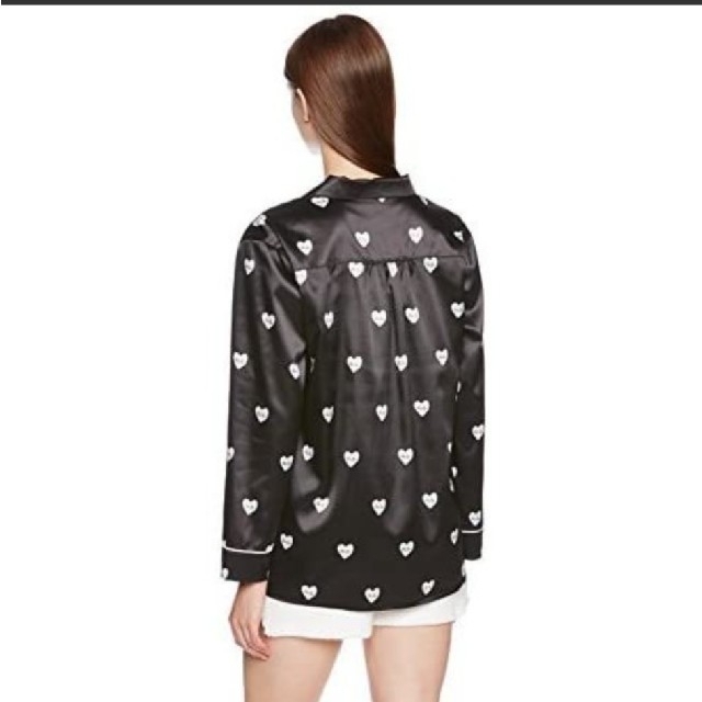 gelato pique - 新品未使用!gelato pique ハートロゴ柄シャツ ピンク