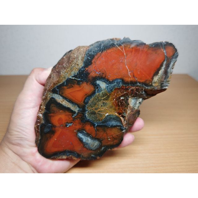 錦石 1.6kg ジャスパー 碧玉 鑑賞石 原石 自然石 誕生石 鉱物 水石