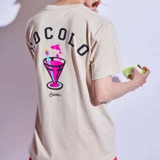 ココロブランド(COCOLOBLAND)のCOCOLO BRAND Tシャツ イルカ カクテル(Tシャツ/カットソー(半袖/袖なし))