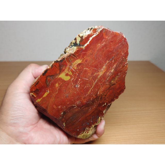 錦石 1.7kg ジャスパー 碧玉 鑑賞石 原石 自然石 誕生石 鉱物 水石 ...