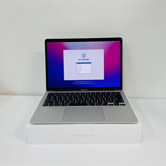 Mac (Apple)(マック)の美品　MacBook Air M1 13inch M1 8GB 256GB スマホ/家電/カメラのPC/タブレット(ノートPC)の商品写真