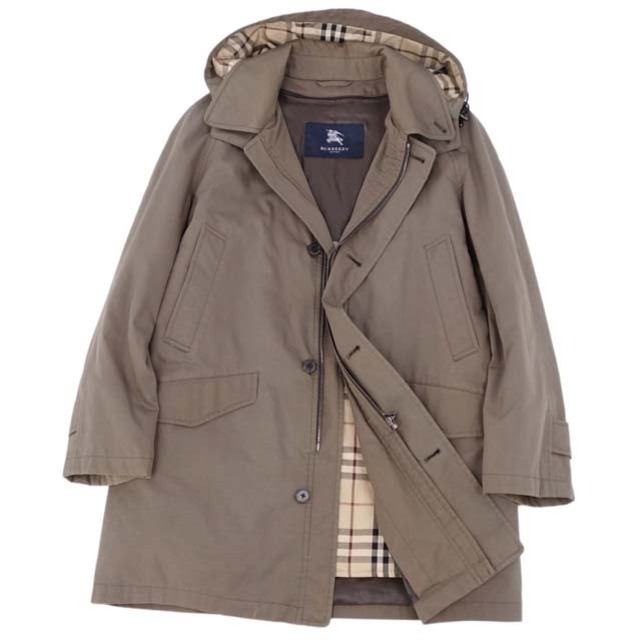 BURBERRY(バーバリー)のバーバリー ロンドン コート ライナー フード メンズ アウター S ブラウン メンズのジャケット/アウター(その他)の商品写真