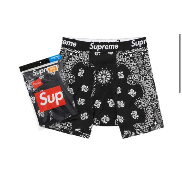 Supreme Hanes Bandana Boxer Briefs M