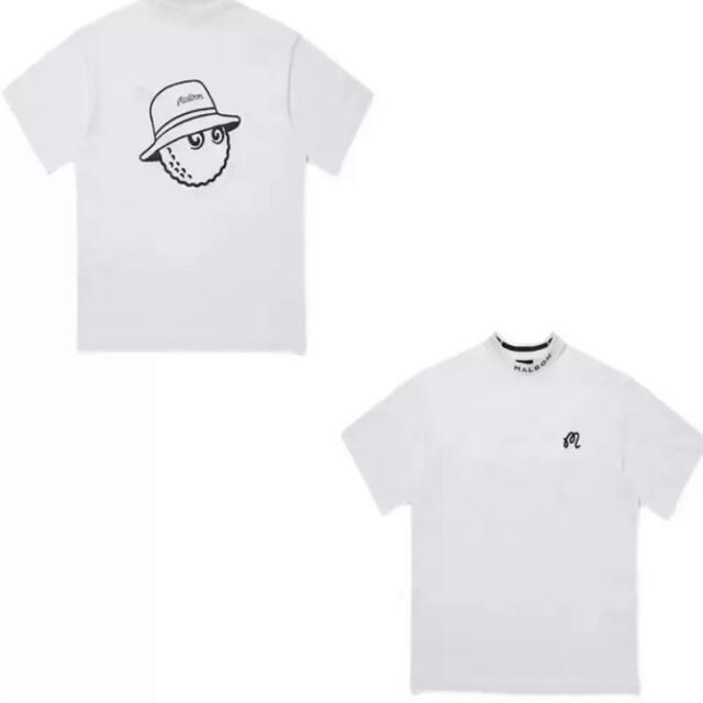 Malbongolf マルボンゴルフ モックネック Tシャツ 黒 ブラック XL