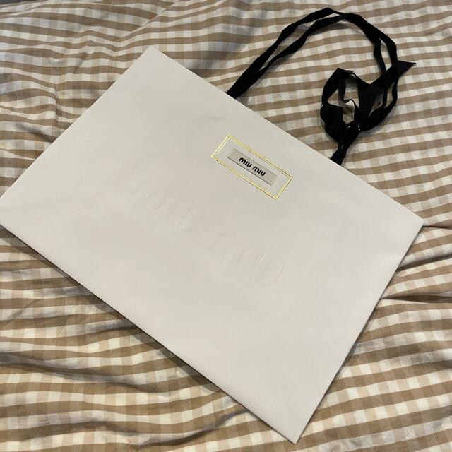 miumiu(ミュウミュウ)のミュウミュウ ショッパー レディースのバッグ(ショップ袋)の商品写真