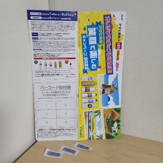 アサヒ(アサヒ)の専用 アサヒの夏 アサヒ飲料×トミカ プラレール リカちゃん応募 2口分(その他)