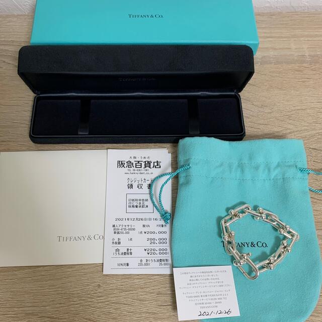 Tiffany ハードウェアブレスレット　ラージリングブレスレット