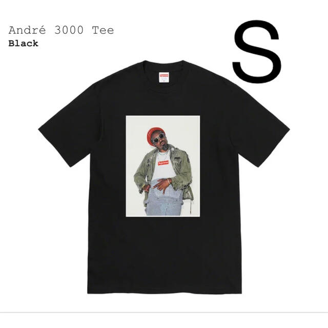Supreme - 【S】supreme Andre 3000 tee Black 新品 フォトT