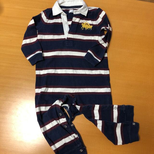 POLO RALPH LAUREN(ポロラルフローレン)のラルフローレンのカバーオール　サイズ80 キッズ/ベビー/マタニティのベビー服(~85cm)(カバーオール)の商品写真