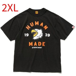 ヒューマンメイド(HUMAN MADE)のHUMAN MADE  Tシャツ イーグル ブラック 2XL  ヒューマンメード(Tシャツ/カットソー(半袖/袖なし))