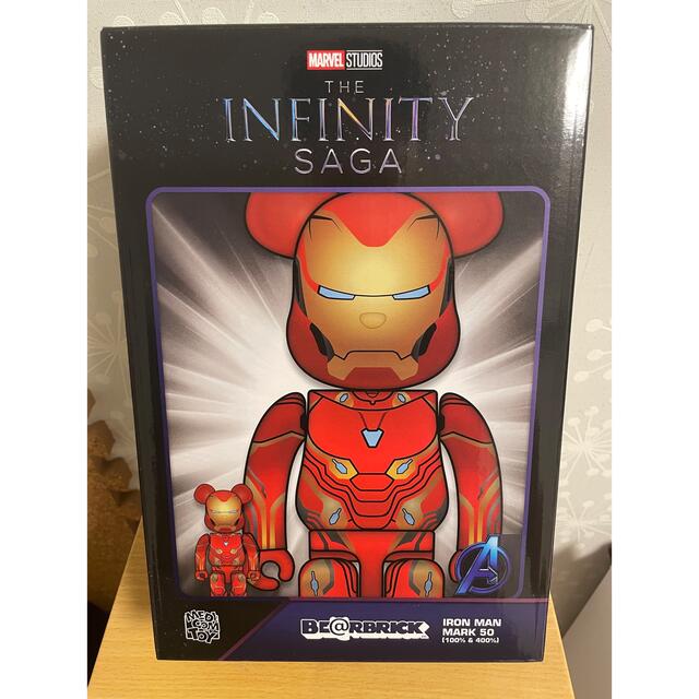 BE@RBRICK IRON MAN MARK 50 100％ ＆ 400％